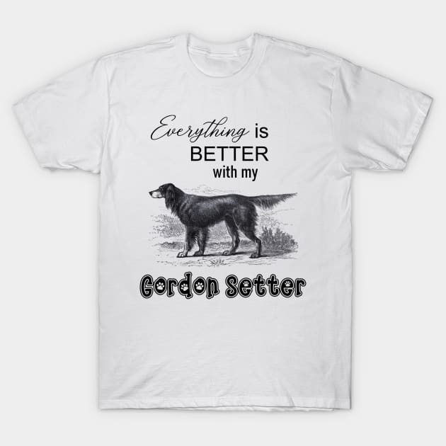 Gordon Setter T-Shirt by Biophilia
